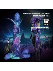 POWER MONSTERS DUSKWALKER SENTINEL DILDO HINCHABLE FANTASIA TRICOLOR 23 CM O 5 CM