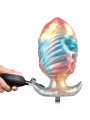 POWER MONSTERS EBON LEVIATHAN PLUG ANAL HINCHABLE FANTASIA TRICOLOR 18 CM