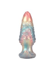 POWER MONSTERS EBON LEVIATHAN PLUG ANAL HINCHABLE FANTASIA TRICOLOR 18 CM