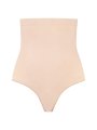 BYE BRA TANGA DE TALLE ALTO SIN COSTURAS BEIGE TALLA M