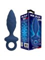 MR PLAY PLUG ANAL TEXTURIZADO CON ANILLA AZUL L