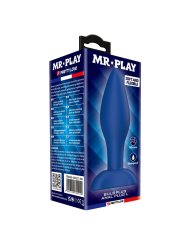 MR PLAY PLUG ANAL CONICO SILICONA AZUL L