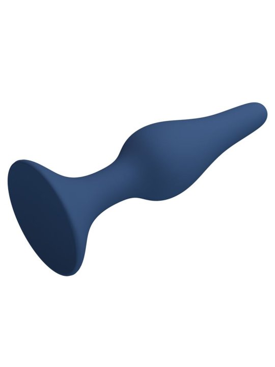 MR PLAY PLUG ANAL SLIM SILICONA AZUL L
