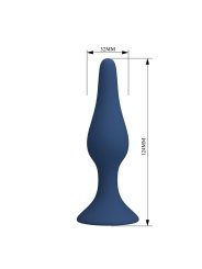 MR PLAY PLUG ANAL SLIM SILICONA AZUL L