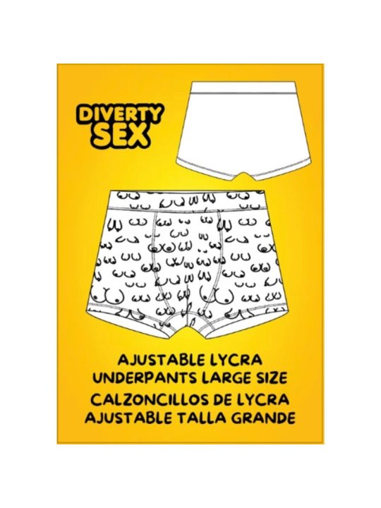 DIABLO PICANTE CALZONCILLO TETAS TALLA GRANDE