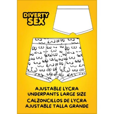 DIABLO PICANTE CALZONCILLO TETAS TALLA GRANDE