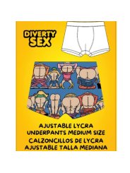 DIABLO PICANTE CALZONCILLO CULO TALLA MEDIANA