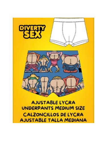 DIABLO PICANTE CALZONCILLO CULO TALLA MEDIANA