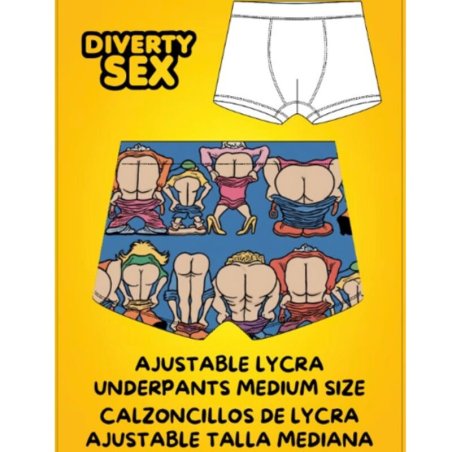 DIABLO PICANTE CALZONCILLO CULO TALLA MEDIANA