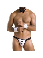 PASSION 036 SLIP ALFROJO NEGRO L XL