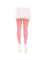 LEG AVENUE MEDIAS CON ABERTURAS CORAZON LAZOS ROSA