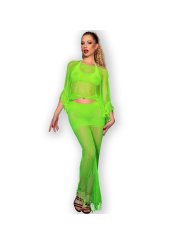 CHILIROSE CR 4666 TOP FALDA VERDE S M