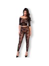 CHILIROSE CR 4661 TOP LEGGINS NEGRO S M