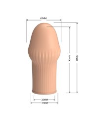 PRETTY LOVE HUEL FUNDA PARA PENE COLOR NATURAL