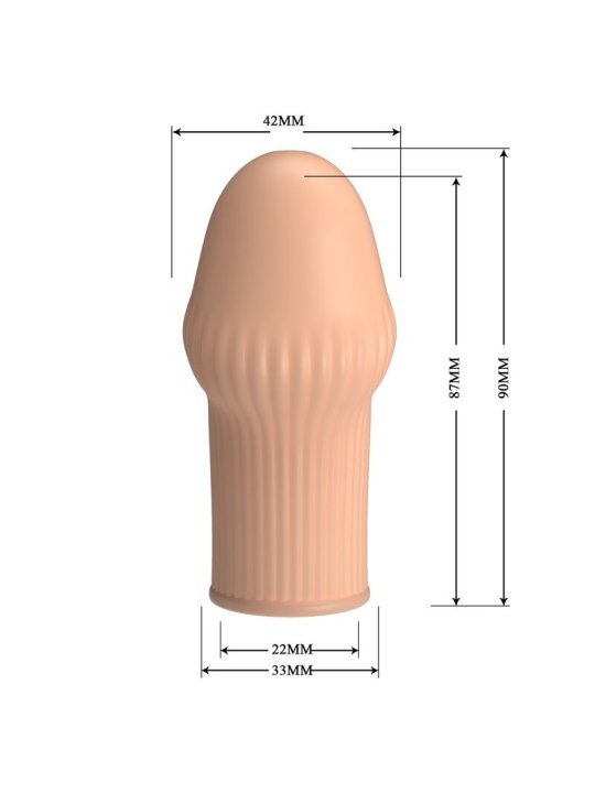 PRETTY LOVE HUEL FUNDA PARA PENE COLOR NATURAL