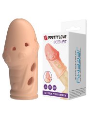 PRETTY LOVE SOCKER FUNDA PARA PENE TEXTURIZADA COLOR NATURAL