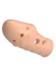 PRETTY LOVE SOCKER FUNDA PARA PENE TEXTURIZADA COLOR NATURAL
