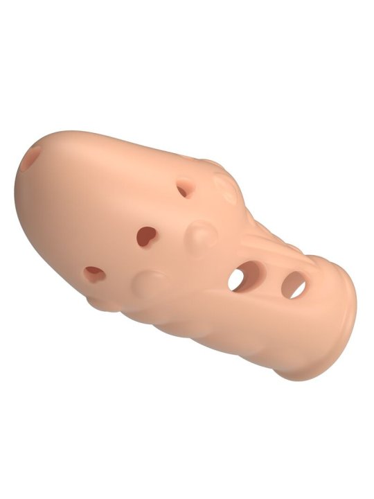 PRETTY LOVE SOCKER FUNDA PARA PENE TEXTURIZADA COLOR NATURAL