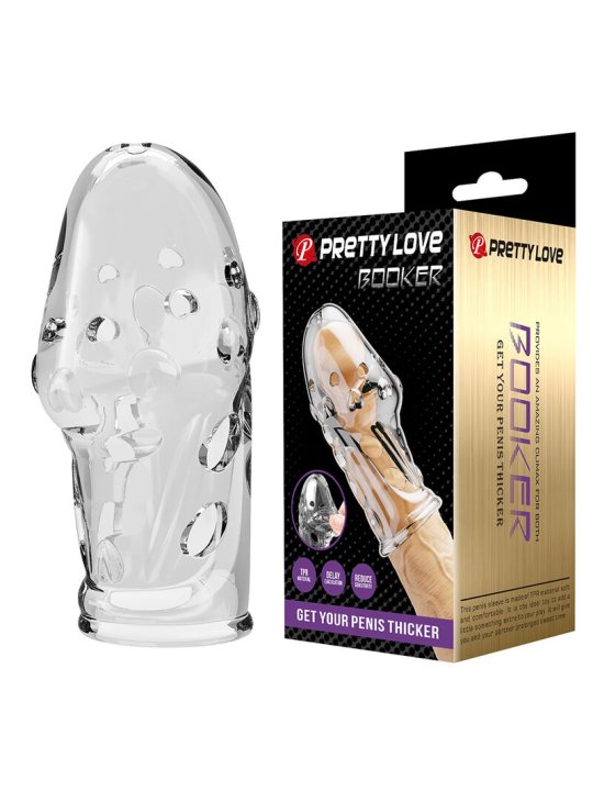 PRETTY LOVE ROCKER FUNDA PARA PENE GET YOUR PENIS THICKER TRANSPARENTE