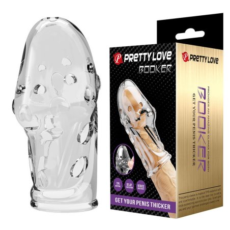 PRETTY LOVE ROCKER FUNDA PARA PENE GET YOUR PENIS THICKER TRANSPARENTE