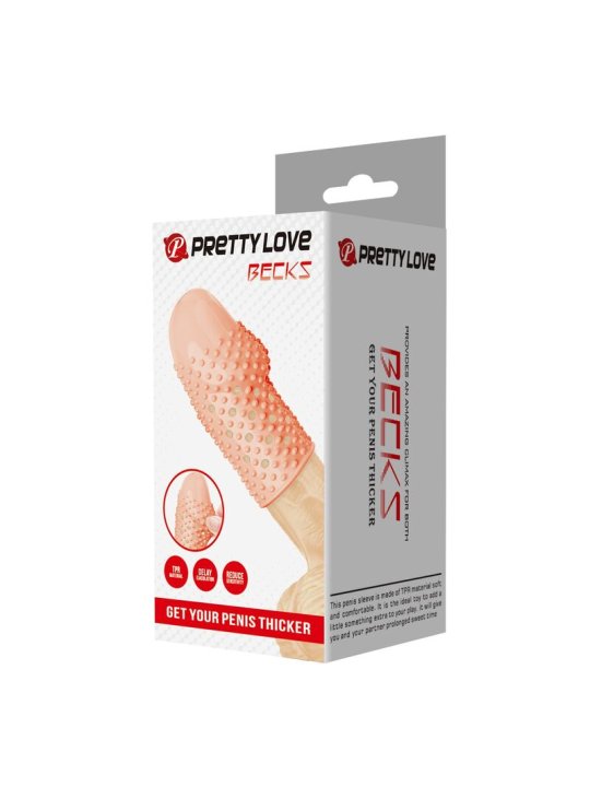 PRETTY LOVE GEEK S FUNDA PARA PENE GET YOUR PENIS THICKER COLOR NATURAL