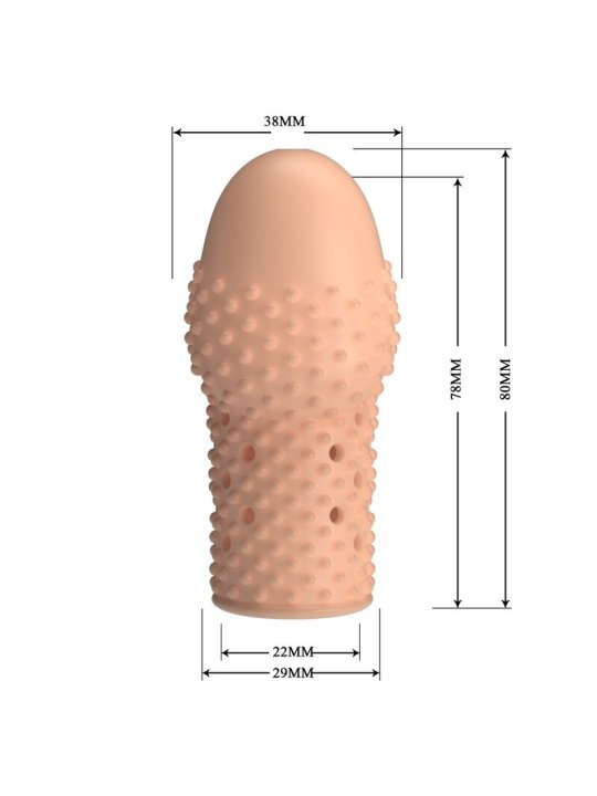 PRETTY LOVE GEEK S FUNDA PARA PENE GET YOUR PENIS THICKER COLOR NATURAL