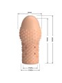 PRETTY LOVE GEEK S FUNDA PARA PENE GET YOUR PENIS THICKER COLOR NATURAL