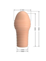 PRETTY LOVE HOTTT FUNDA PARA PENE GET YOUR PENIS THICKER COLOR NATURAL