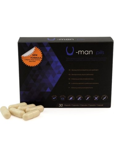 U Man Pills Complemento alimenticio para la virilidad masculina