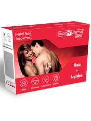 Andropharma Vigor Complemento alimenticio herbal para la libido masculina
