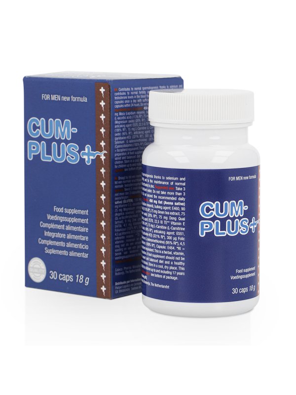 Cum Plus Complemento alimenticio para la calidad del esperma y el bienestar masculino