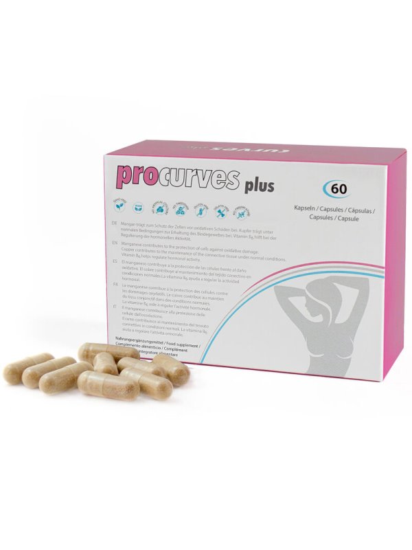 Procurves Plus Complemento alimenticio para aumentar el pecho de forma natural