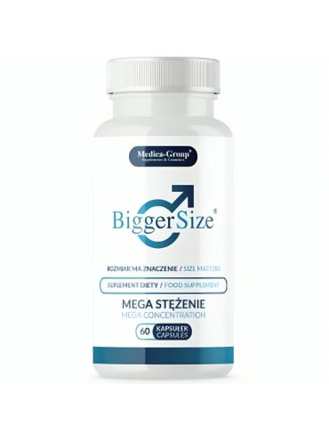 BiggerSize Complemento Alimenticio Natural para Potenciar la Vitalidad y la Energia Masculina
