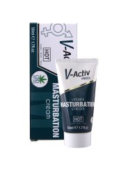 HOT CREMA DE MASTURBACION CON CBD UNISEX 100 ML