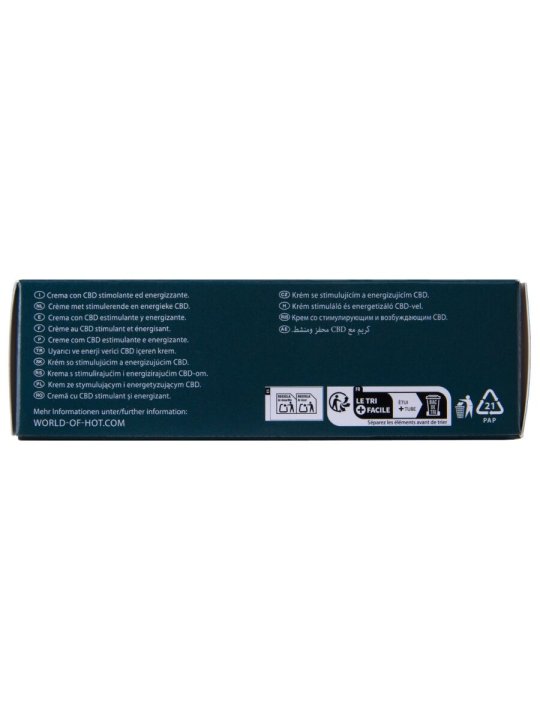 HOT CREMA DE MASTURBACION CON CBD UNISEX 100 ML