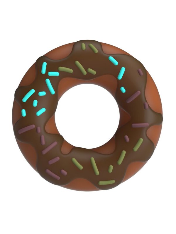 PRETTY LOVE ANILLO PARA PENE SUPER DONUT MARRON