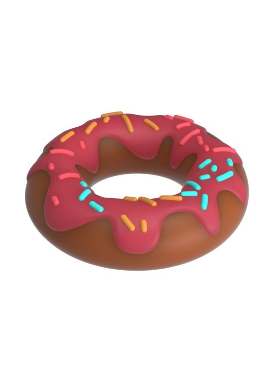 PRETTY LOVE ANILLO PARA PENE SUPER DONUT ROSA