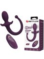 PRETTY LOVE LIOEA PLUG ANAL CON COLA VIBRADOR 12 FUNCIONES COLOR MORADO CONTROL REMOTO