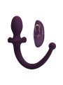 PRETTY LOVE LIOEA PLUG ANAL CON COLA VIBRADOR 12 FUNCIONES COLOR MORADO CONTROL REMOTO