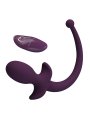 PRETTY LOVE LIOEA PLUG ANAL CON COLA VIBRADOR 12 FUNCIONES COLOR MORADO CONTROL REMOTO