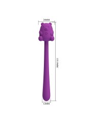 PRETTY LOVE CUTE BEAR FLIRTING STICK VIBRADOR RECARGABLE