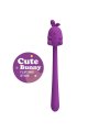 PRETTY LOVE VIBRADOR FLEXIBLE CUTE BUNNY FLIRTING STICK RECARGABLE USB MORADO