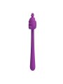 PRETTY LOVE VIBRADOR FLEXIBLE CUTE BUNNY FLIRTING STICK RECARGABLE USB MORADO