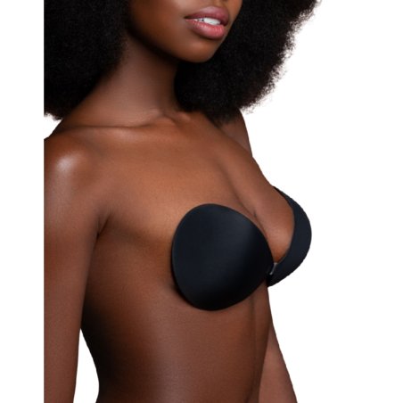 BYE BRA SUJETADOR INVISIBLE NEGRO COPA C