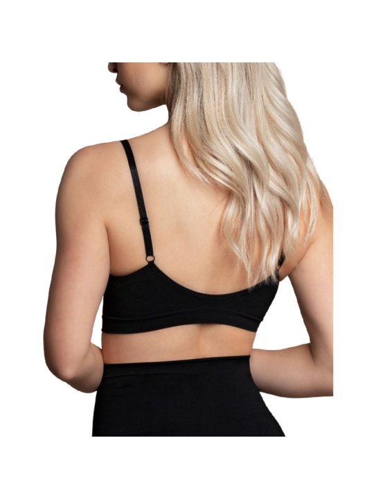 BYE BRA MEDIUM CONTROL SUJETADOR SIN COSTURAS NEGRO TALLA S