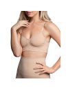 BYE BRA MEDIUM CONTROL SUJETADOR SIN COSTURAS BEIGE TALLA XXL