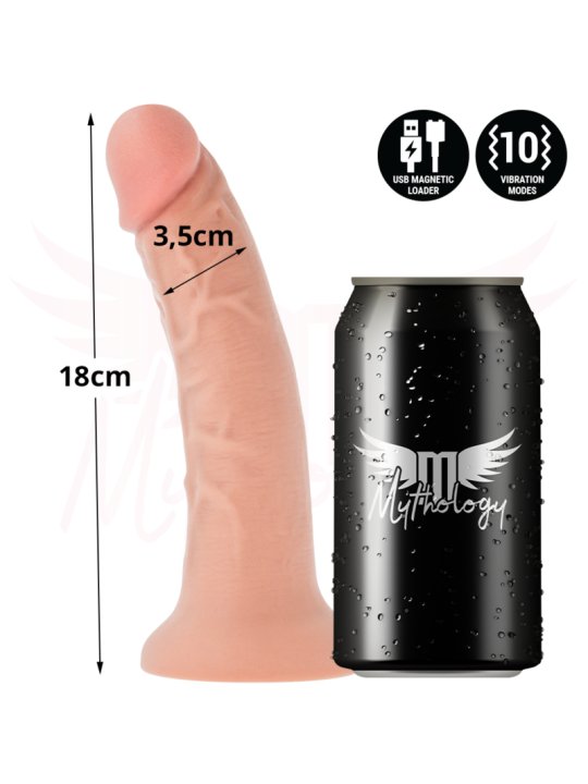 MYTHOLOGY ASHER ORIGINAL DILDO S VIBRADOR COMPATIBLE CON WATCHME WIRELESS TECHNOLOGY
