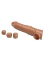 PRETTY LOVE FUNDA EXTENSORA PARA PENE AJUSTABLE 26 CM O 4 CM COLOR MARRON
