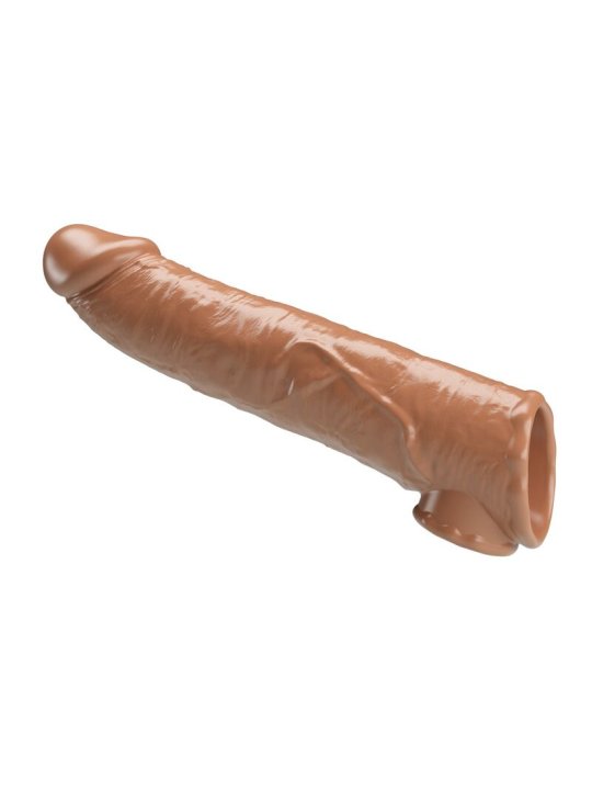 PRETTY LOVE FUNDA EXTENSORA PARA PENE AJUSTABLE 26 CM O 4 CM COLOR MARRON