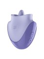 SATISFYER TONGUE DANCER ESTIMULADOR CLITORIANO CON VIBRACION Y PULSACIONES LILA